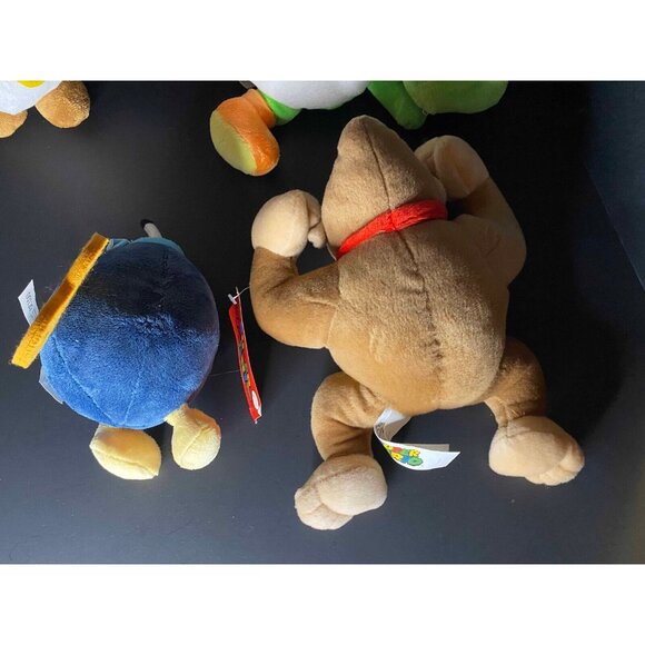Lot of 4 Super Mario Bros. Plush Stuffed Toys Yoshi Toad Bomb Donkey Kong - Picture 3 of 6